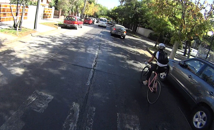 Grupo de Pedalea X la Calle pedaleando por la ciudad